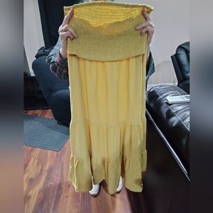 Two piece Skirt and Tube Top Set